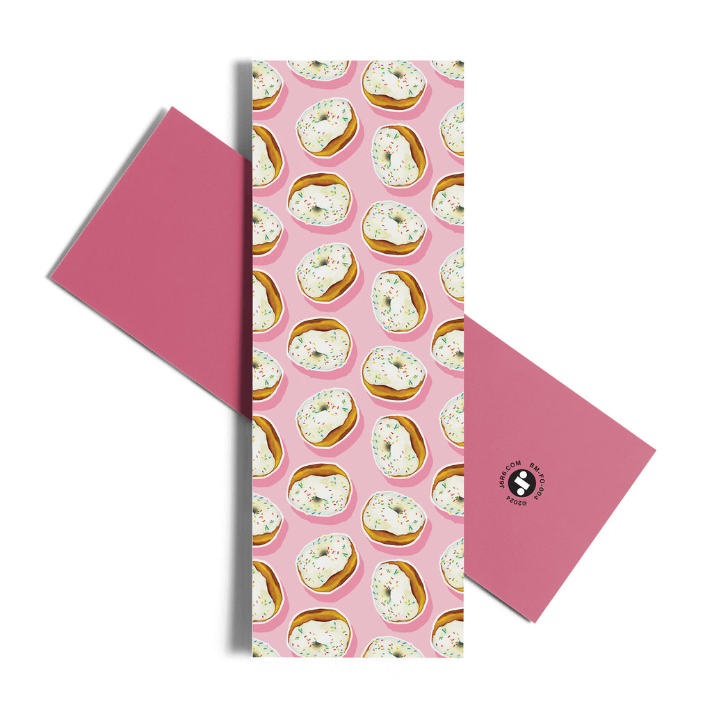 Pink Donut with Sprinkles Bookmark by J6R6