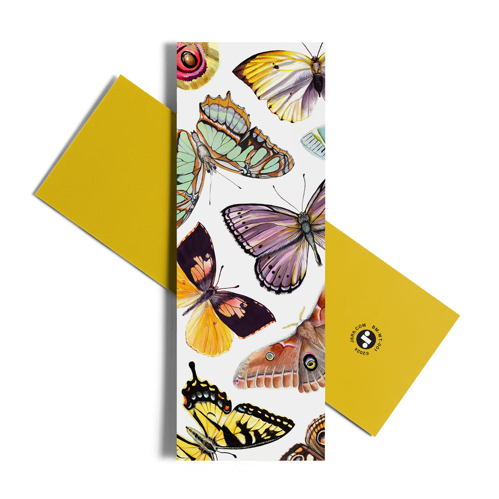 Butterfly and Moth Bookmark by J6R6