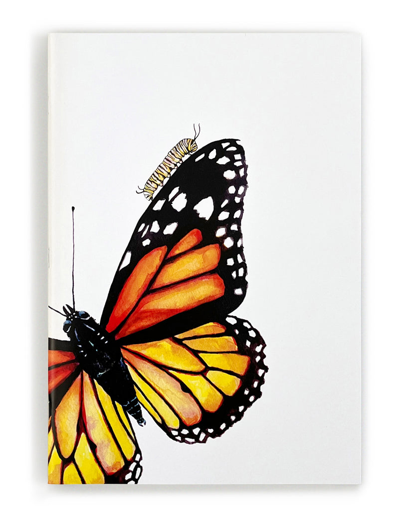 monarch butterfly notebook front