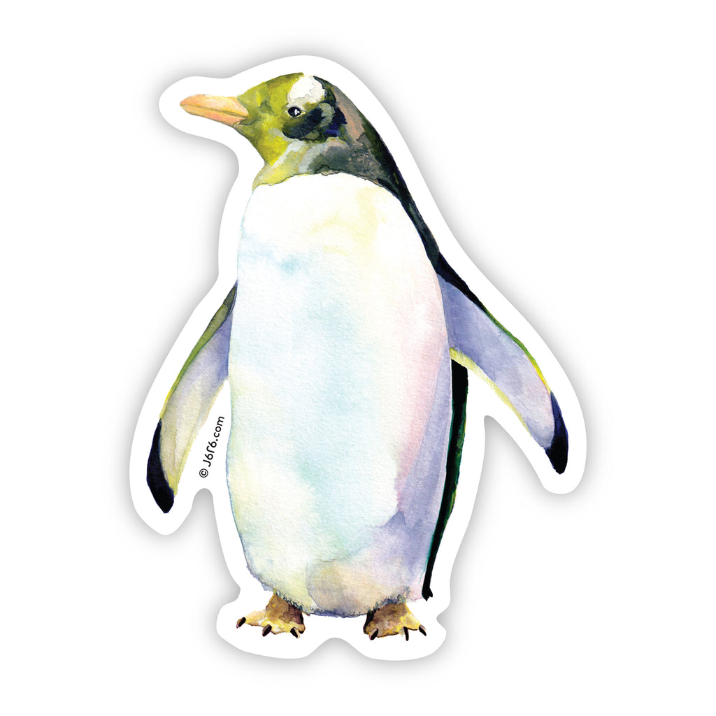 J6R6 penguin sticker