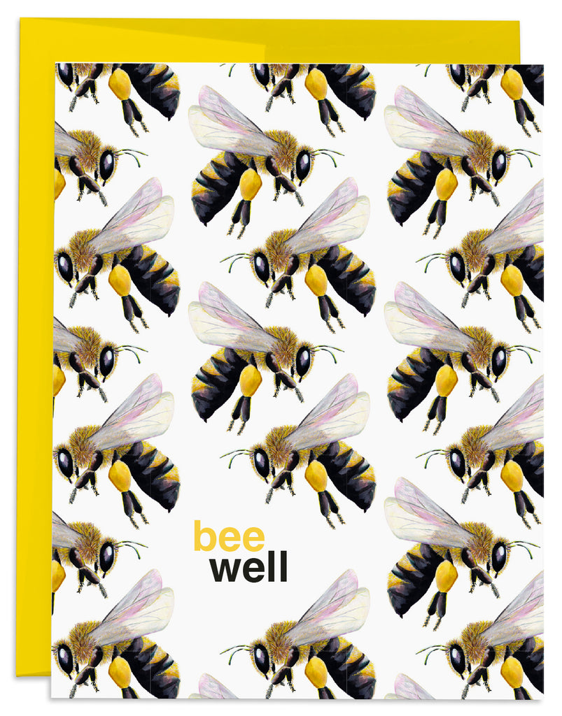 J6R6 Bee Well Card Front 