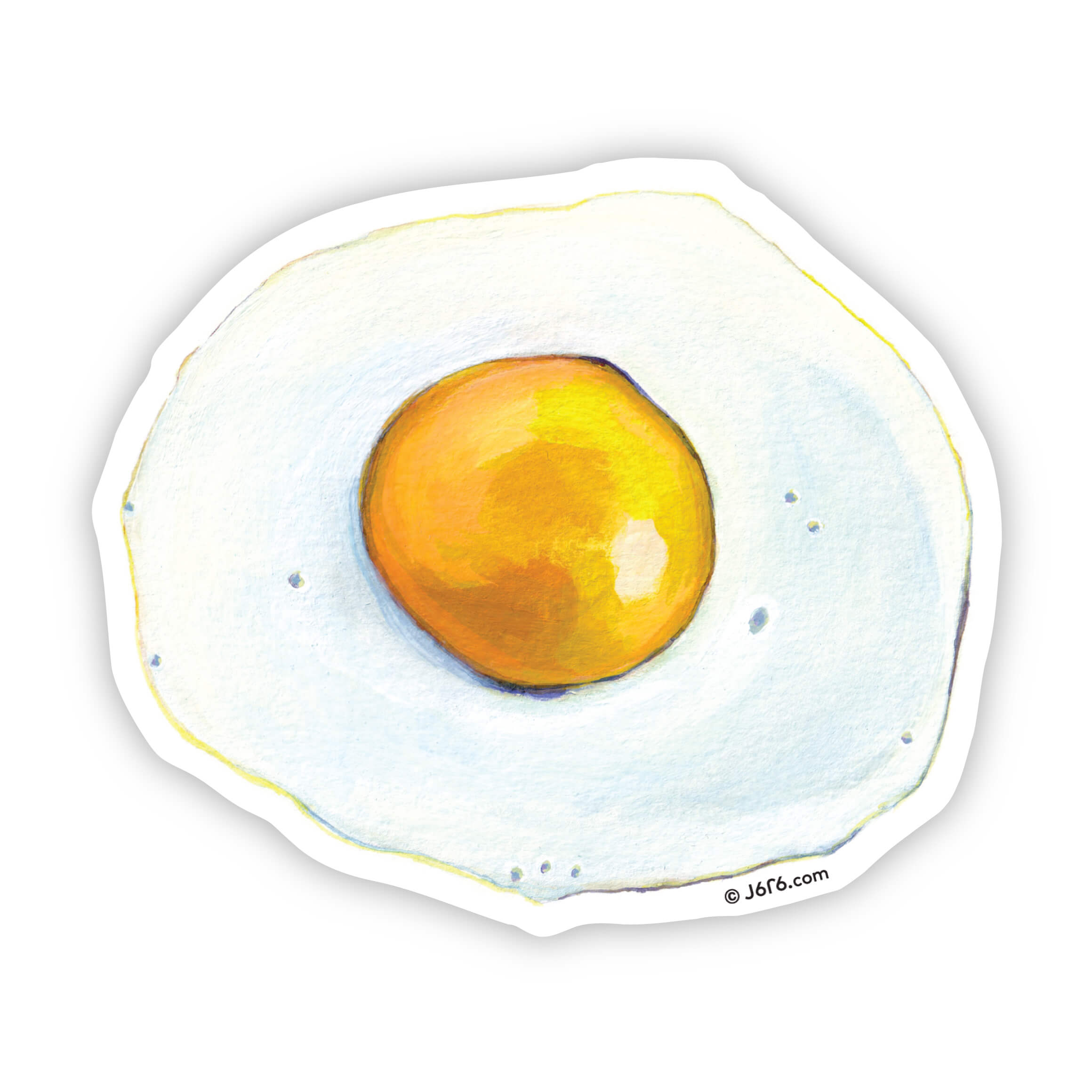 Egg Vinyl Sticker – J6R6