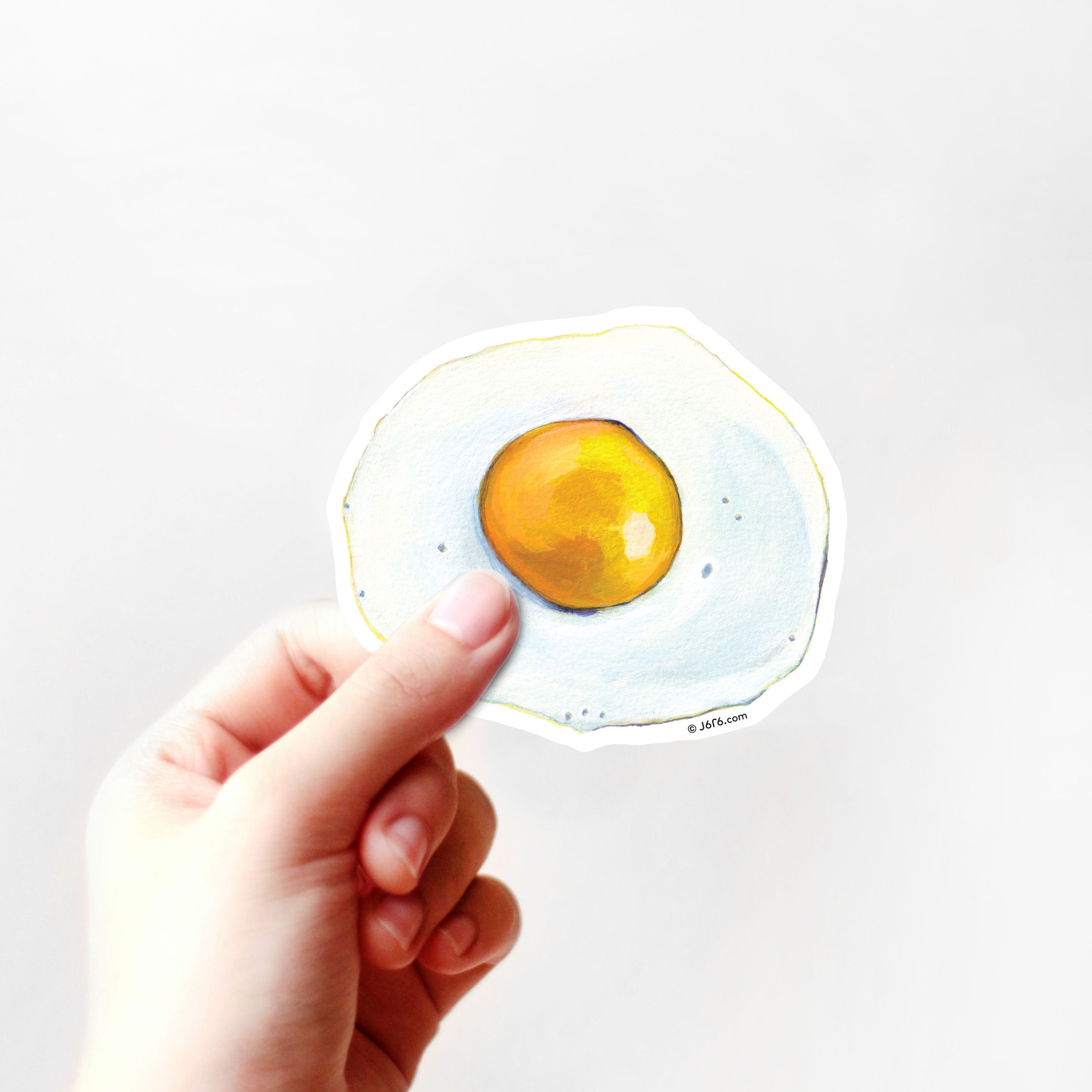 Egg Vinyl Sticker – J6R6