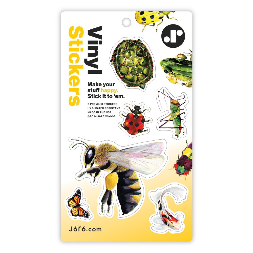Bee and Friends Sticker Sheet