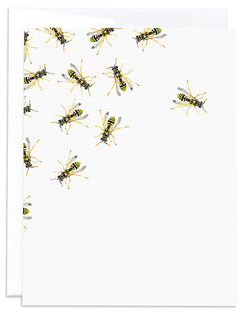 wasps notecard front